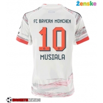 Ženske Nogometnih dresov Bayern Munich Jamal Musiala #10 Gostujoči 2025-26 Kratki rokavi